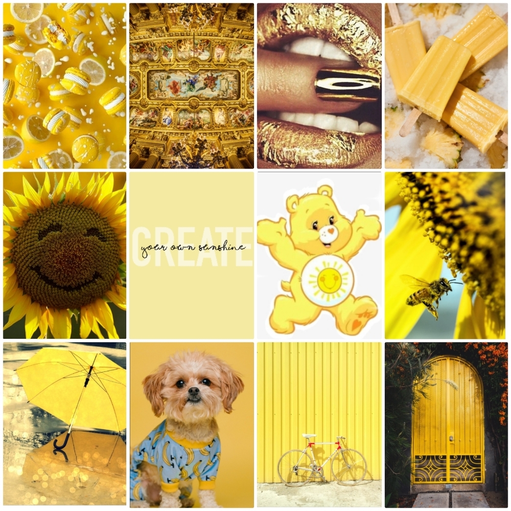 🍋Yellow & Gold Tones